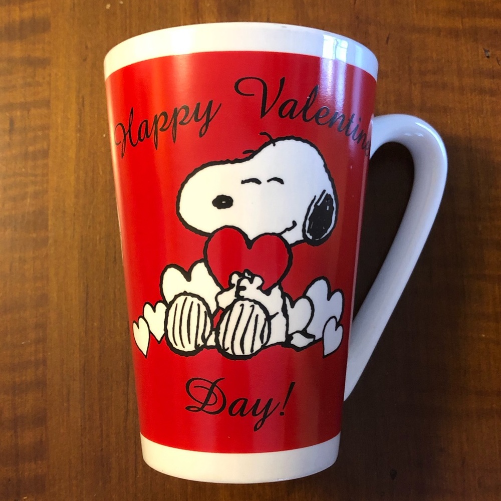 Peanuts Snoopy Valentine’s Day Mug - EUC
